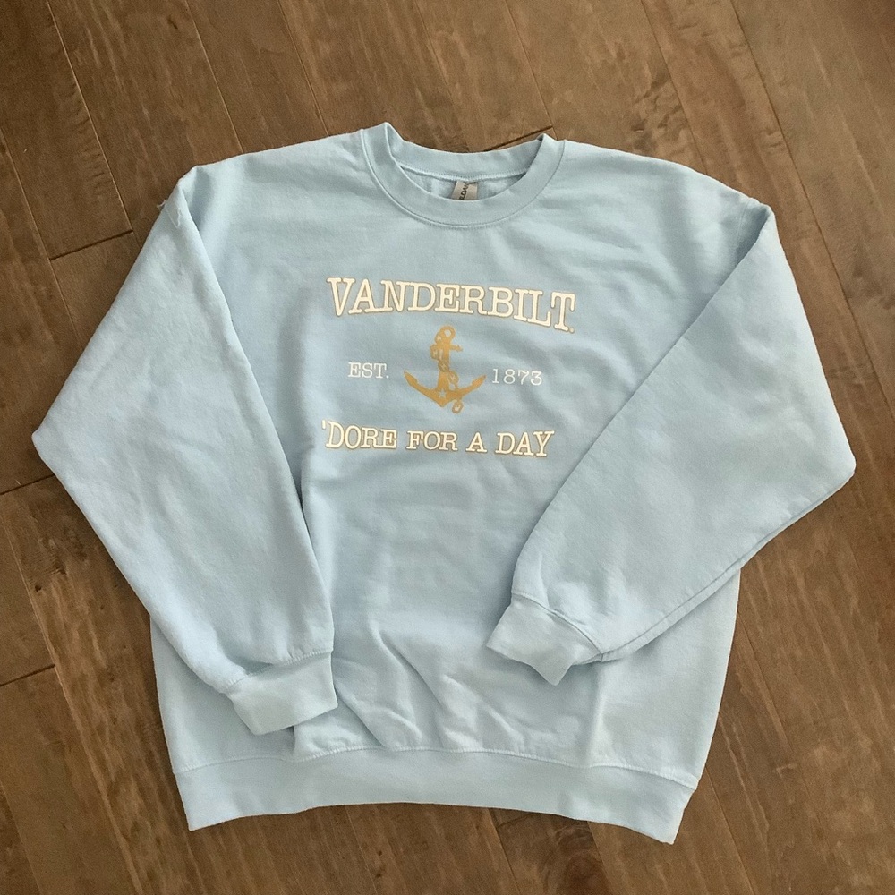 Vanderbilt Light Blue Sweatshirt, L
